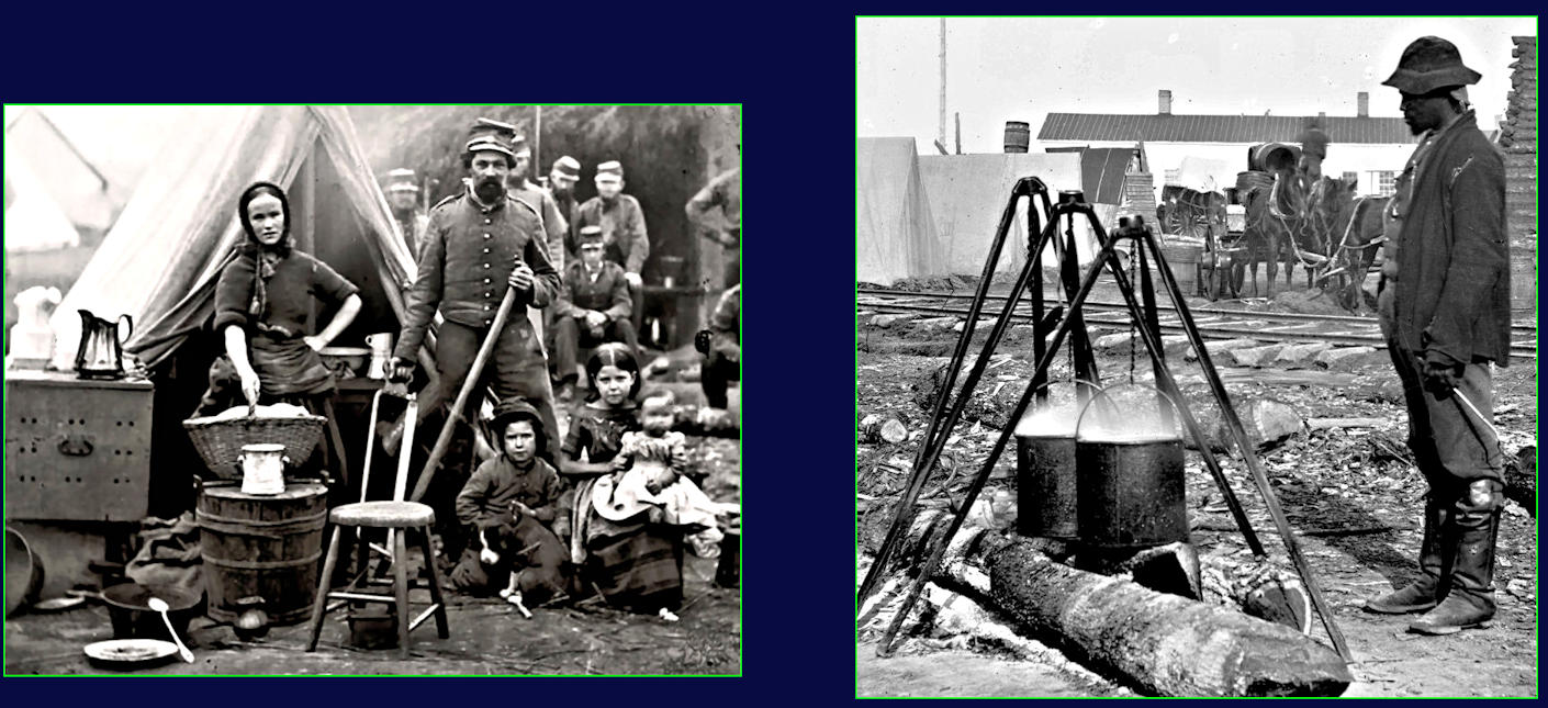Families in Camp, 1862